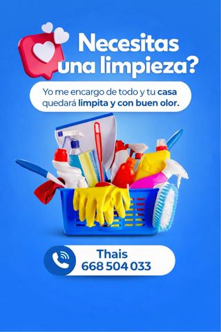 Trabajo de limpieza