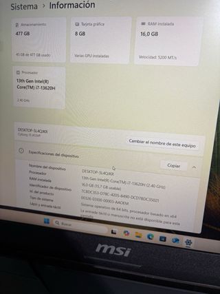 MSI Cyborg 15 A13V Laptop