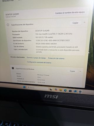 MSI Cyborg 15 A13V Laptop