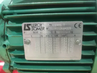 2 Motores Eléctricos 0.75 y 1 CV Hacer oferta