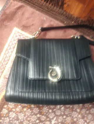 Borsa Trussardi Lovy Vera Pelle Nera