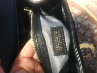 Borsa Trussardi Lovy Vera Pelle Nera