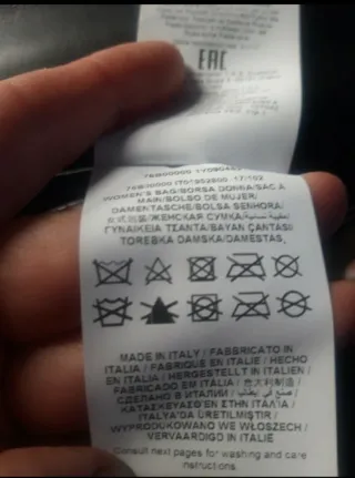 Borsa Trussardi Lovy Vera Pelle Nera