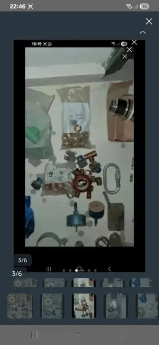 Lote de herramientas y fontanería