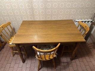 Cucina completa legno color miele