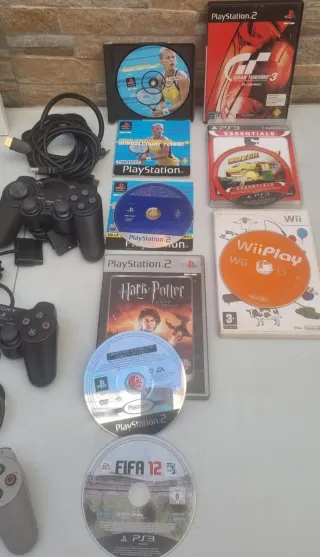 Lote playstation 2 mas tv samsung 32"