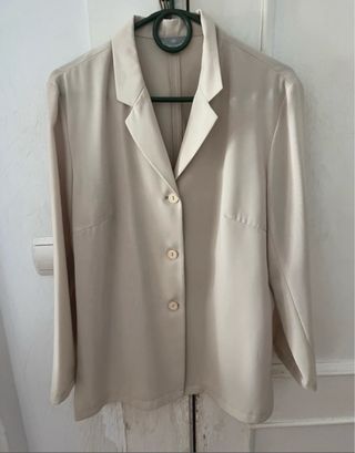 Traje Naf Naf 2 piezas Beige Talla 42