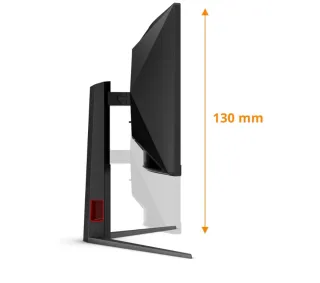 Monitor Curvo AOC 34 WQHD 180Hz