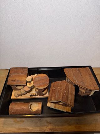 Jaula Hámster con Tubos y Accesorios