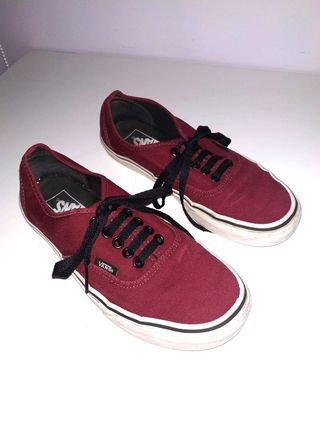 Zapatillas Vans granates