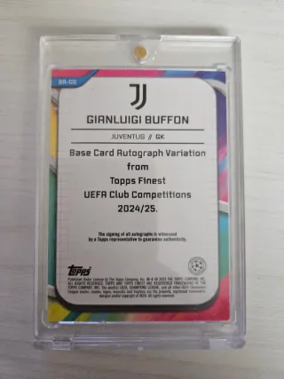 Gianluigi Buffon Autografo Juventus 56/75