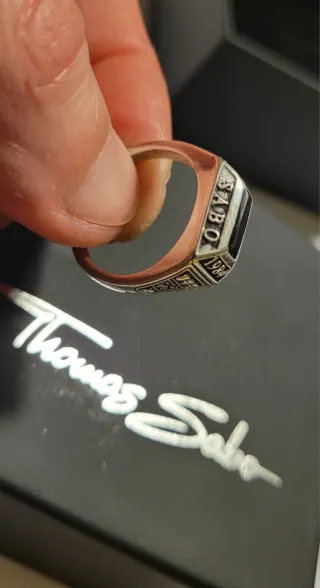 Anillo Thomas Sabo Plata 925 con piedra