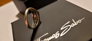 Anillo Thomas Sabo Plata 925 con piedra