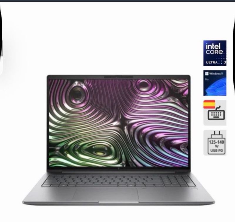 Portátil HP ZBook X G1i Plata
