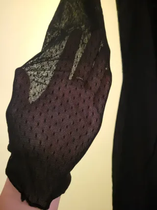 Vestido Flamenca Negro con Volantes