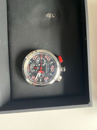 Reloj Bomberg Bolt-68 Negro y Rojo