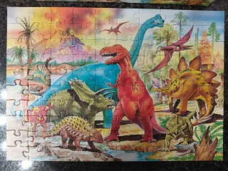Puzzle Educa Dinosaurios 100 Piezas