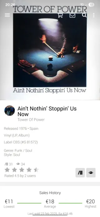 Vinilo Tower of Power - Ain't Nothin' Stoppin' Us