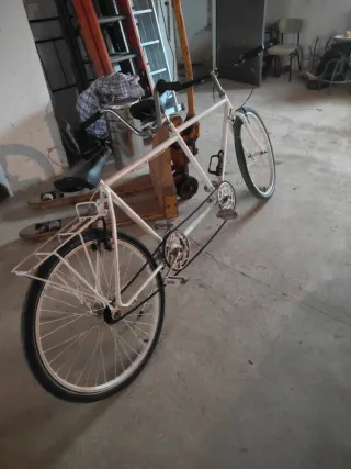 Bicicleta tándem para 2 personas