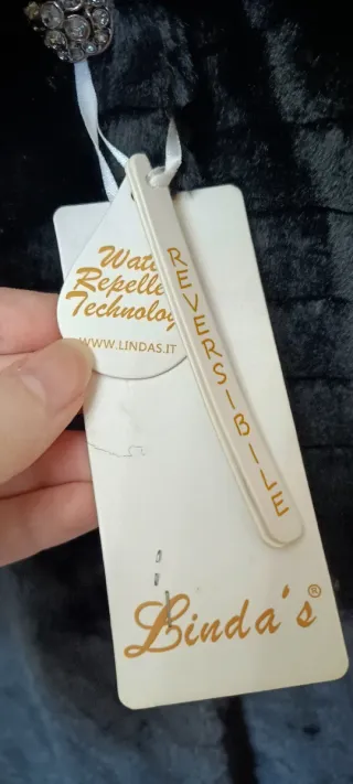 Giaccone donna Linda's taglia 55 reversibile