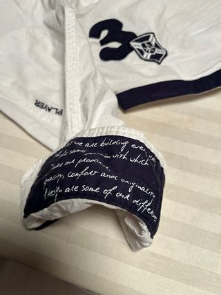 Camisa Velecuatro Blanca con Número 3