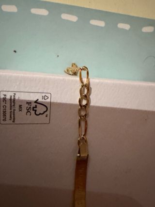 Esclava Oro 18k Nueva