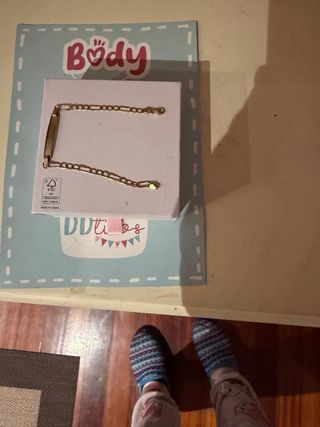 Esclava Oro 18k Nueva