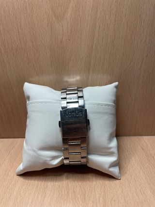 Reloj Lorus Cronógrafo Azul y Plateado