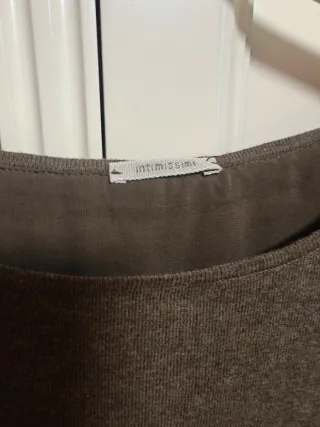 Vestido verde de punto