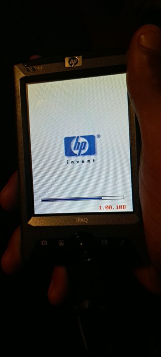 HP iPAQ PDA con lápiz óptico