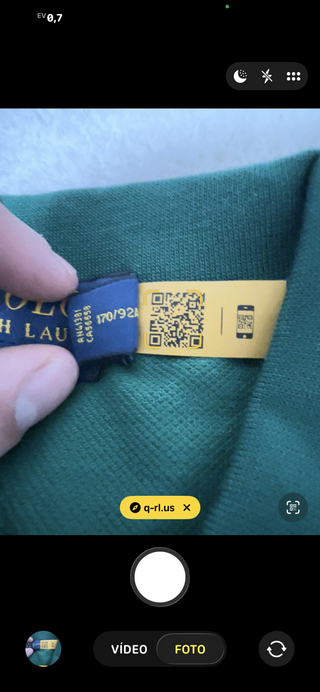 Polo Ralph Lauren Milano N°5 Italia Y2K Futboll S