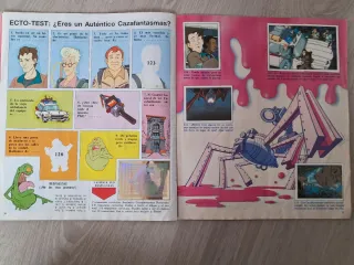 Álbum Cromos Los Cazafantasmas Panini 1988
