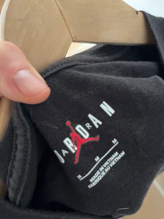 Camiseta Jordan Nike Negra Multicolor