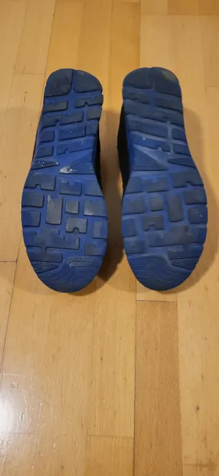 Zapatos de trabajo Sparco negros y azules Talla 45