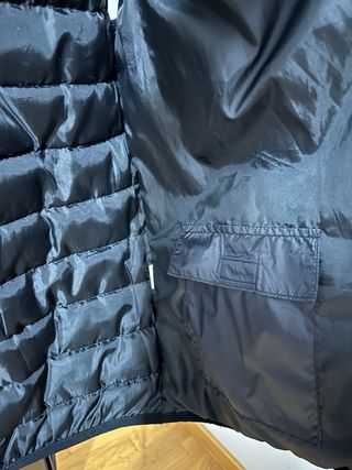 Chaleco acolchado Bershka negro