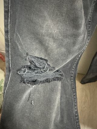 Pantalones Hollister Rotos Talla M