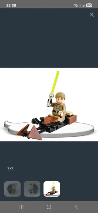 Lego Star Wars Luke Skywalker Endor sw1312