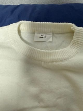 Jersey Ami Paris Corazón Rojo Blanco