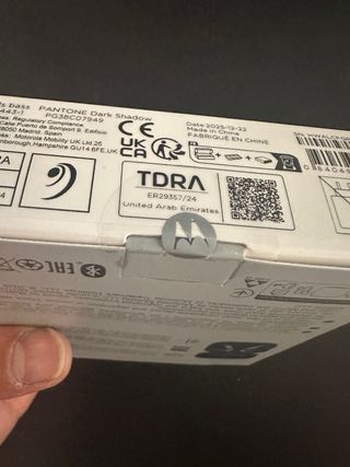 Auriculares Motorola moto buds BASS negros