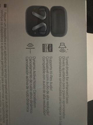 Auriculares Motorola moto buds BASS negros