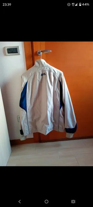 Giubbino Life time beige/blu uomo