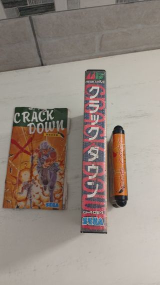 Crack Down JAP Mega Drive Sega