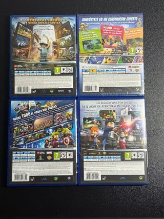 Pack 4 Juegos LEGO PS4 – Buen precio