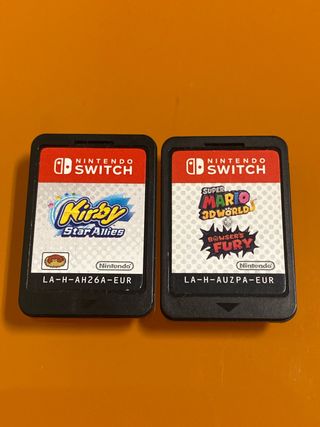 Kirby Star Allies + Super Mario 3D World + Bowser'