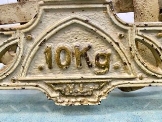 Báscula antigua de cocina 10kg