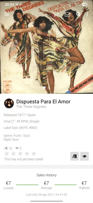 Vinilo The Three Degrees - Disputa Para El Amor