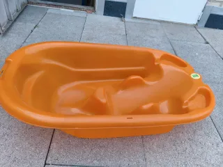 Bañera Bebé Prenatal Grande Naranja