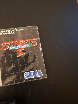 Streets of Rage 2 - Mega Drive - Completo