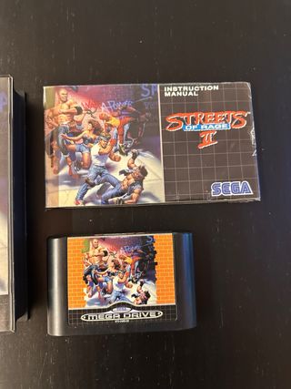 Streets of Rage 2 - Mega Drive - Completo