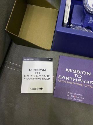 Swatch MoonSwatch Mission to Earthphase Moonshine